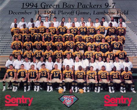 1994 green bay packers playing cards nfc|1994 green bay packers roster.